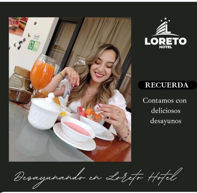 Loreto Hotel Latacunga Bagian luar foto